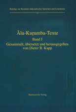 Alu-Kurumba-Texte - Band 1