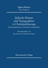 Judische Raume Und Topographien in Ost(mittel)Europa