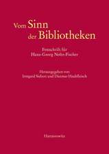 Vom Sinn der Bibliotheken