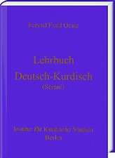 Lehrbuch Deutsch-Kurdisch (Zentralkurdisch/Soranî)