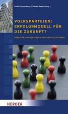 Volksparteien: Erfolgsmodell für die Zukunft?