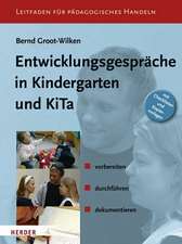 Entwicklungsgespräche in Kindergarten und KiTa