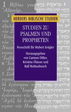 Studien zu Psalmen und Propheten