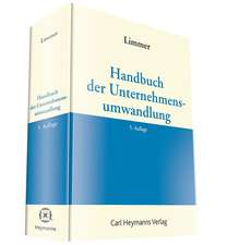 Handbuch der Unternehmensumwandlung