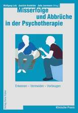 Misserfolge und Abbrüche in der Psychotherapie