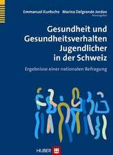 Gesundheit und Gesundheitsverhalten Jugendlicher in der Schweiz