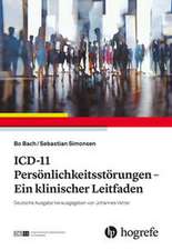 ICD-11 Persönlichkeitsstörungen