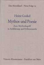 Mythos und Poesie