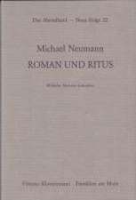 Roman Und Ritus: Wilhelm Meisters Lehrjahre