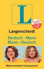 Langenscheidt Deutsch - Mann / Mann - Deutsch