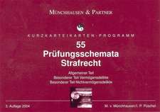 55 Prüfungsschemata zum Strafrecht. Karteikarten