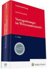 Wohnraummietrecht und seine typischen Vertragsstörungen