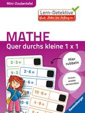 Lern-Detektive - Mini-Zaubertafel: Quer durch das kleine 1 x 1