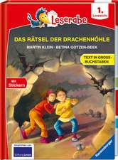 Das Rätsel der Drachenhöhle - Leserabe ab 1. Klasse - Erstlesebuch für Kinder ab 6 Jahren (in Großbuchstaben)