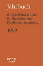 Jahrbuch des Staatlichen Instituts für Musikforschung (SIM) Preußischer Kulturbesitz: 1997