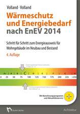 Wärmeschutz und Energiebedarf nach EnEV 2014