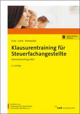 Klausurentraining für Steuerfachangestellte