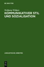 Kommunikativer Stil und Sozialisation: Ergebnisse einer empirischen Untersuchung