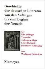 Die Anfänge: Versuche volkssprachiger Schriftlichkeit im frühen Mittelalter (ca. 700-1050/60)