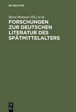 Forschungen zur deutschen Literatur des Spätmittelalters: Festschrift für Johannes Janota