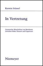 In Vertretung: Literarische Mitschriften von Bürokratie zwischen früher Neuzeit und Gegenwart