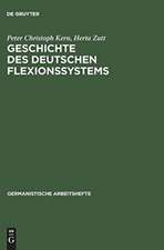 Geschichte des deutschen Flexionssystems