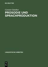 Prosodie und Sprachproduktion