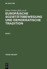 Europäische Sozietätsbewegung und demokratische Tradition