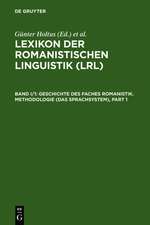 Geschichte des Faches Romanistik. Methodologie (Das Sprachsystem)