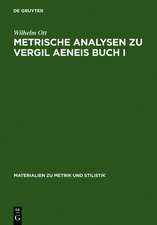 Metrische Analysen zu Vergil Aeneis Buch I