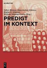 Predigt im Kontext