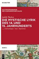 Die mystische Lyrik des 14. und 15. Jahrhunderts: Untersuchungen - Texte - Repertorium