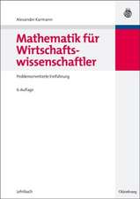 Mathematik für Wirtschaftswissenschaftler: Problemorientierte Einführung