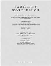 Badisches Wörterbuch, BAND IV, N-Sch