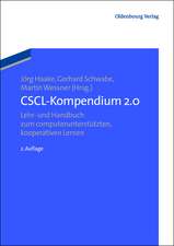 CSCL-Kompendium 2.0: Lehr- und Handbuch zum computerunterstützten kooperativen Lernen