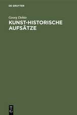 Kunst–historische Aufsätze