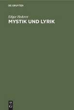 Mystik und Lyrik