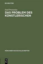 Problem des Künstlerischen