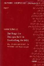 Zur Frage der Zwangsarbeit im Strafvollzug der DDR