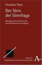 Der Sinn der Sinnfrage