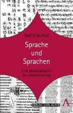 Sprache und Sprachen