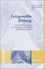 Zeitgemässe Bildung