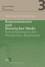 Kunstautonomie und literarischer Markt