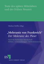 'Melerantz von Frankreich' - Der Meleranz des Pleier