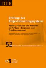 Prüfung des Projektsteuerungssystems