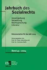 Jahrbuch des Sozialrechts - - Dokumentation für das Jahr 2023