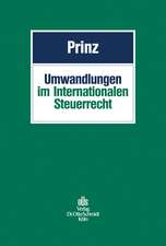 Umwandlungen im Internationalen Steuerrecht