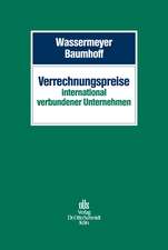 Verrechnungspreise international verbundener Unternehmen