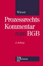 Prozeßrechts-Kommentar zum BGB