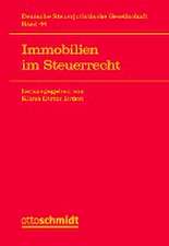 Immobilien im Steuerrecht